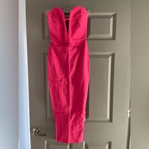 ASOS Pink Midi Dress